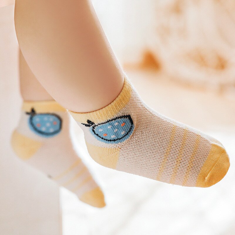 5 pares/lote 0-2y infantil meias do bebê para meninas algodão malha bonito do menino recém-nascido da criança meias do bebê acessórios