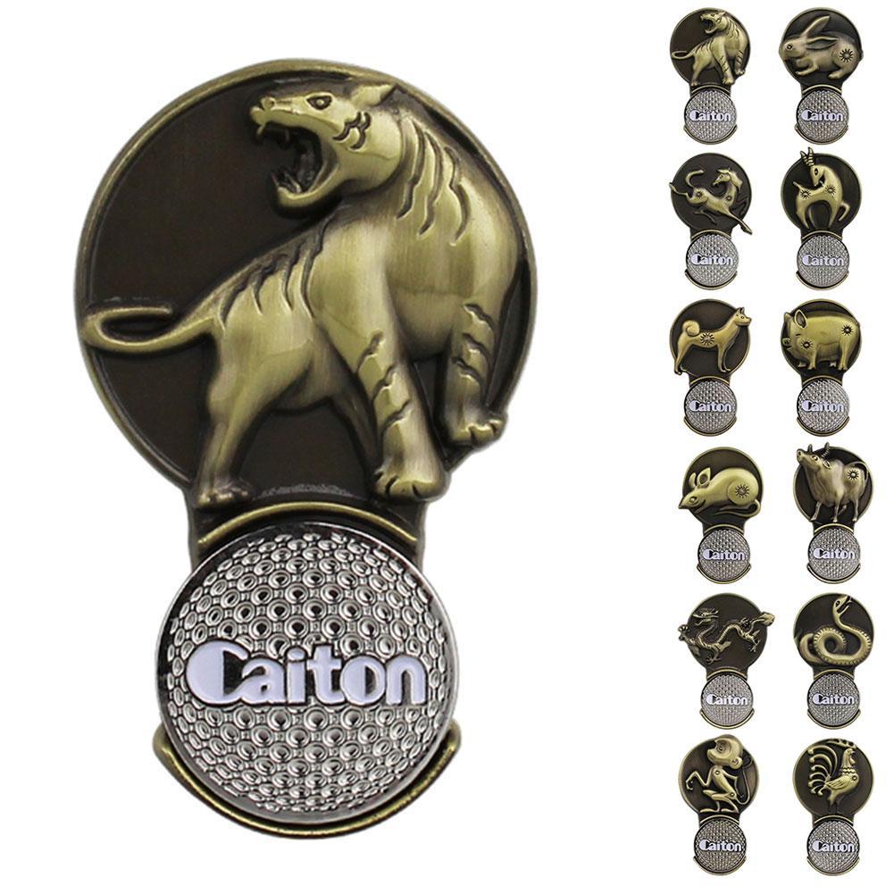 Zodiac Golf Cap Magnetic Absorption Innovative Hat Accessories Clip P1O1