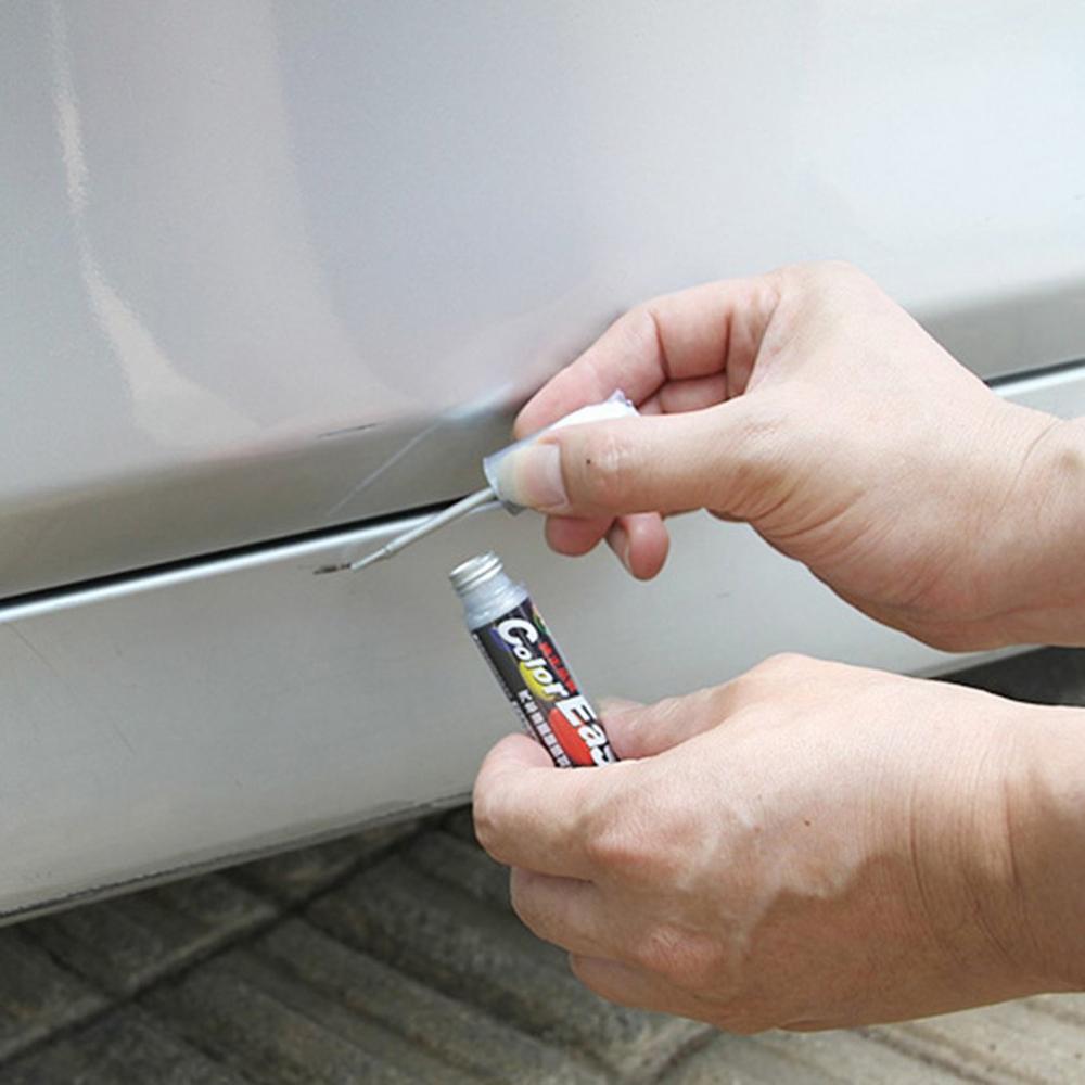 Bil special touch up penna pärlvit röd svart silver billack yta för att repa reparation lack reparation skönhetsverktyg