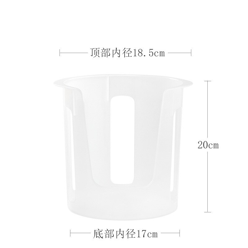 Single Layer Dish Plate Storage Organizer Transparent Antibacterial Vertical Rack Kitchen Frame Space-Saving MJ1104: Big bowl stand