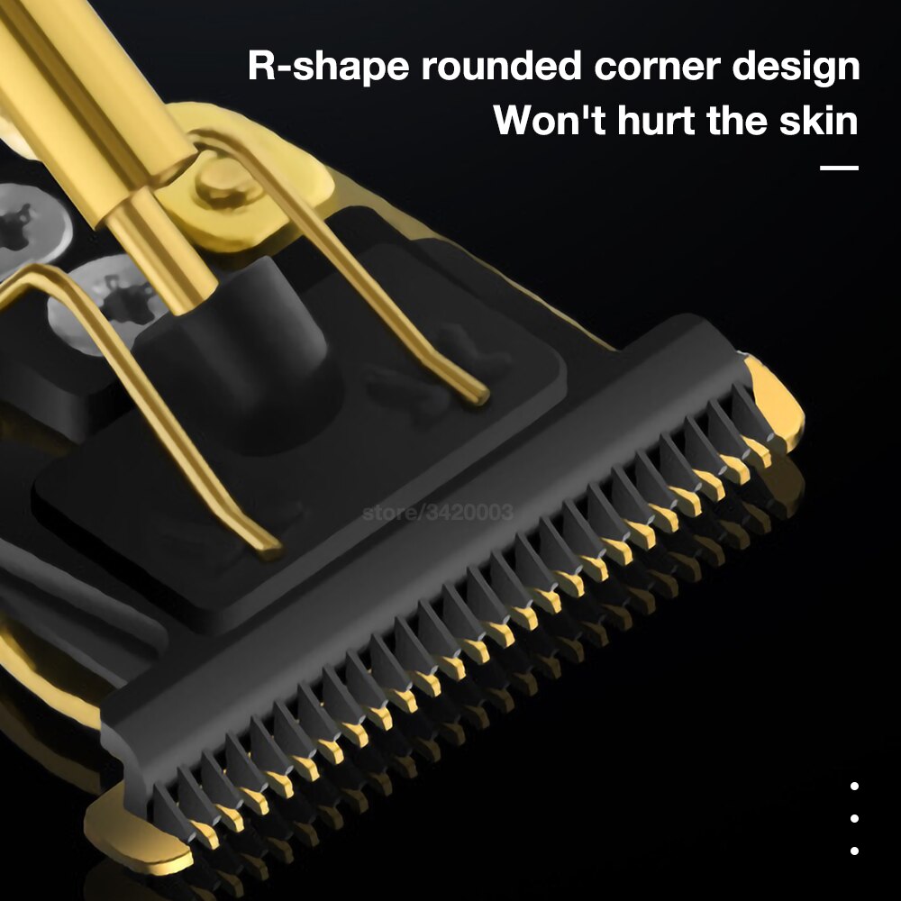 T9 Tondeuse Usb Haar Trimmer Oplaadbare Haar Snijmachine T-Outline Kapper Cordless Trimmer Baard Scheerapparaat Mannen Kapsel