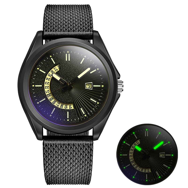 1Pc Luxe Vrouwen Heren Horloge High-End Man Business Casual Horloges Sport Lichtgevende Quartz horloge