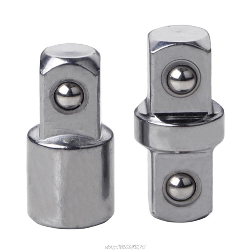 3/8" Socket Sleeve Adapter Hexagonal Connector Socket-double Head Outer Square Electric Wrench Extension Rod Wind Batch: 3