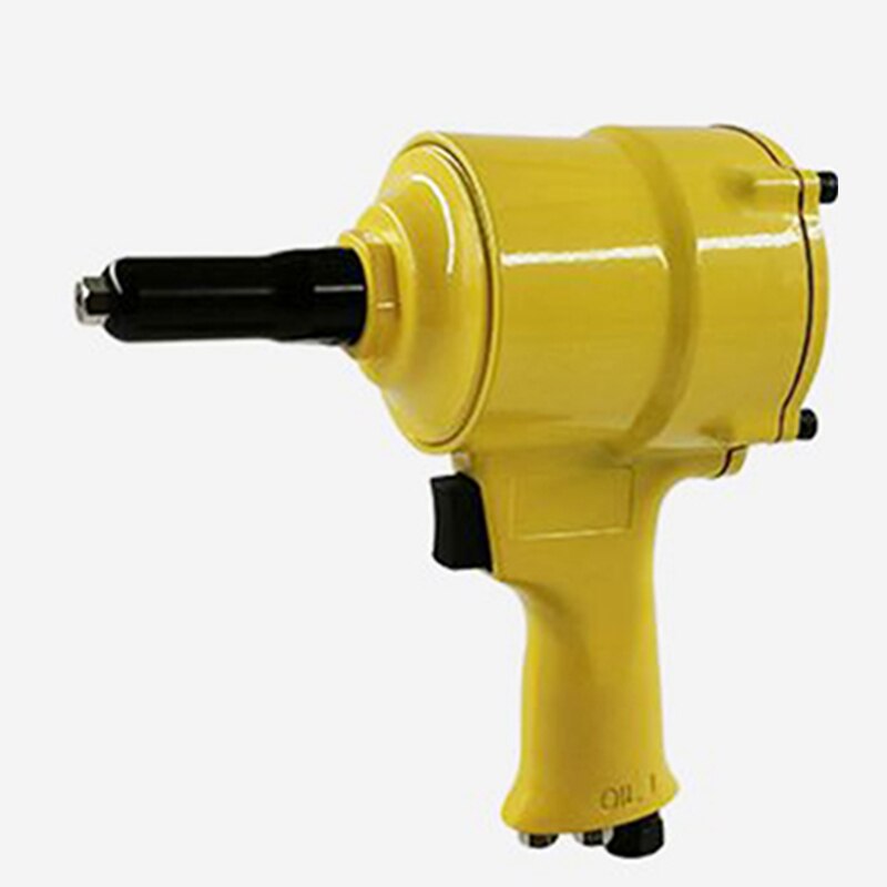 Pneumatisk spikpistol pro air riveter elmanövrerad riveter air power mångsidiga nitmutterpistoler för 2.4mm 3.2mm 4.2mm 4.8mm: Gul