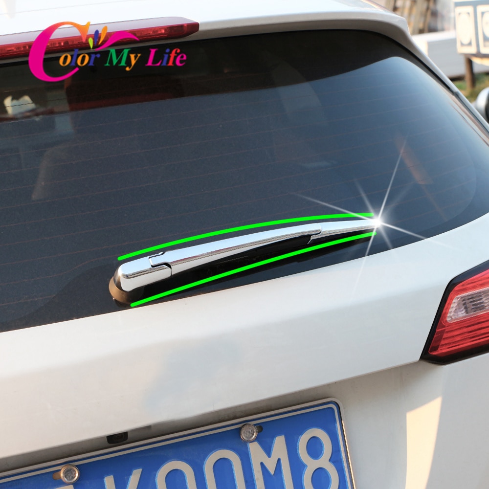 Auto Rear Wiper Cover voor Honda HRV Vezel HR-V HR V ABS Chrome Auto Achterruit Ruitenwissers protector Covers Accessoires