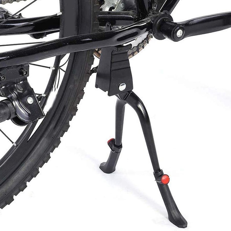 Double Leg Bicycle Kickstand Adjustable MTB Road Bike Central Stand Footrest Maintenance Holder For 26-28 Inch Bicycle Parts