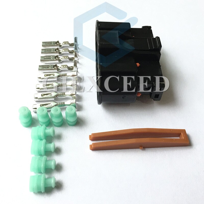 8 Pin Female Waterproof Automotive Electrical Connector For Mitsubishi Lancer MAF Sensor And Ignition Distributor Socket