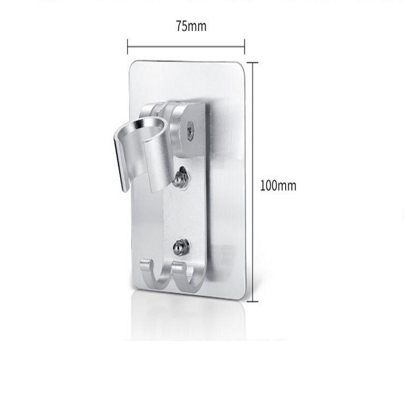 Punch-gratis Douchekop Handset Houder Badkamer Wall Mount Zuig Beugel