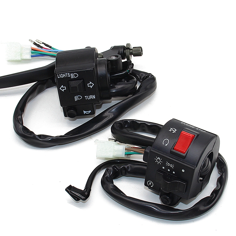 motorcycle GN125 GS125 clutch lever brake switch left and right for suzuki 125cc GN GS 125 handle grip switch parts