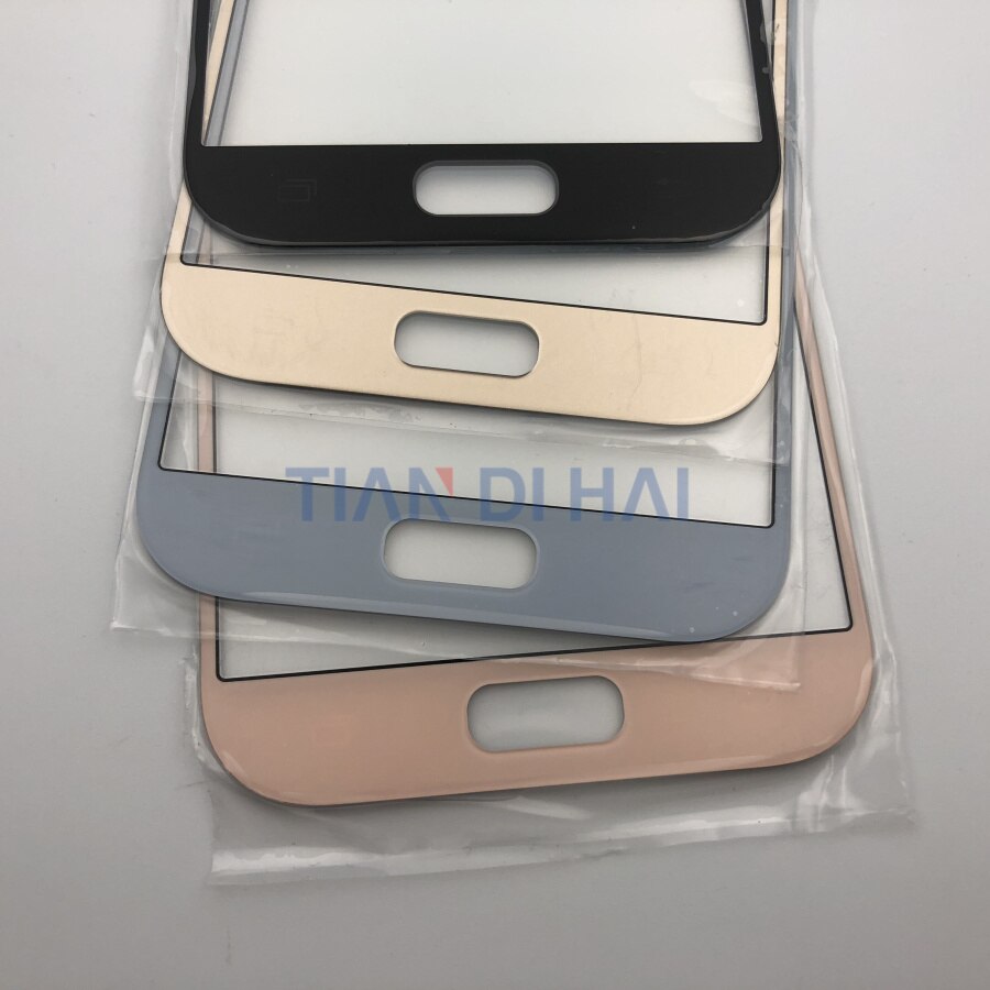 Front LCD touch screen outer glass lens replacement For samsung galaxy A5 A7 A3 A520F A720F A320F + B-7000 Glue Tools