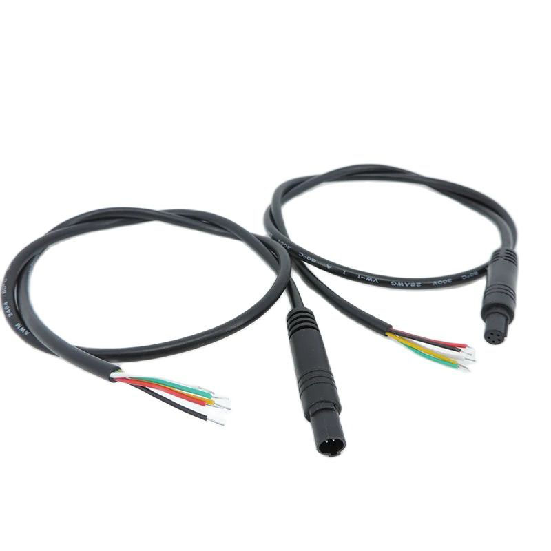 DIY 4/5/6 pin core Jack Car DVR Camera Extension Cable HD Monitor Vehicle Rear View/Back Up Camera Wire Male Female Plug Cord