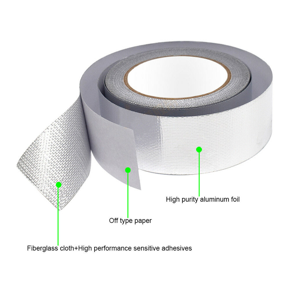 Lijm Hitteschild Wrap Tape Aluminium Uitlaatpijp Onderdelen Vervanging