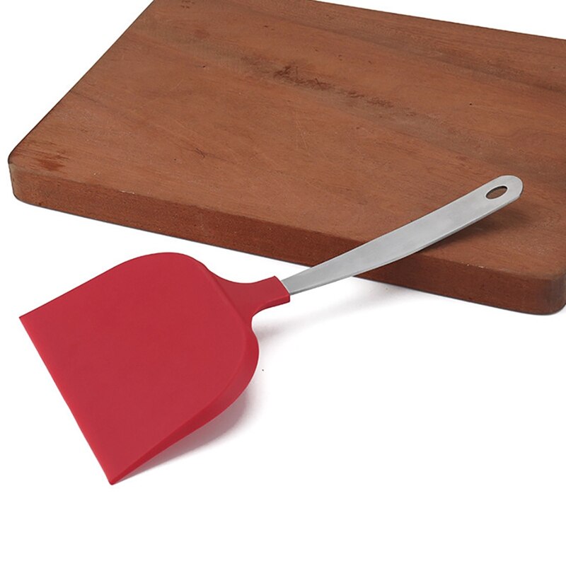 Kitchen Bread Non Stick Paddle Oven Stainless Steel Handle Household Pizza Peel Cake Shovel Hole Anti Slip