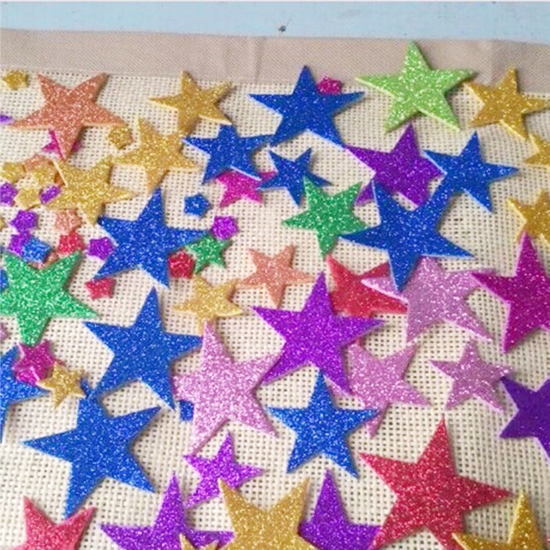 3D Stickers Speelgoed Glitter Ster Foam Stickers Voor Kaart Stitch Kaartmaken Scrapbooking Pegatinas Kamer Naklejki Sticker Klassieke Speelgoed