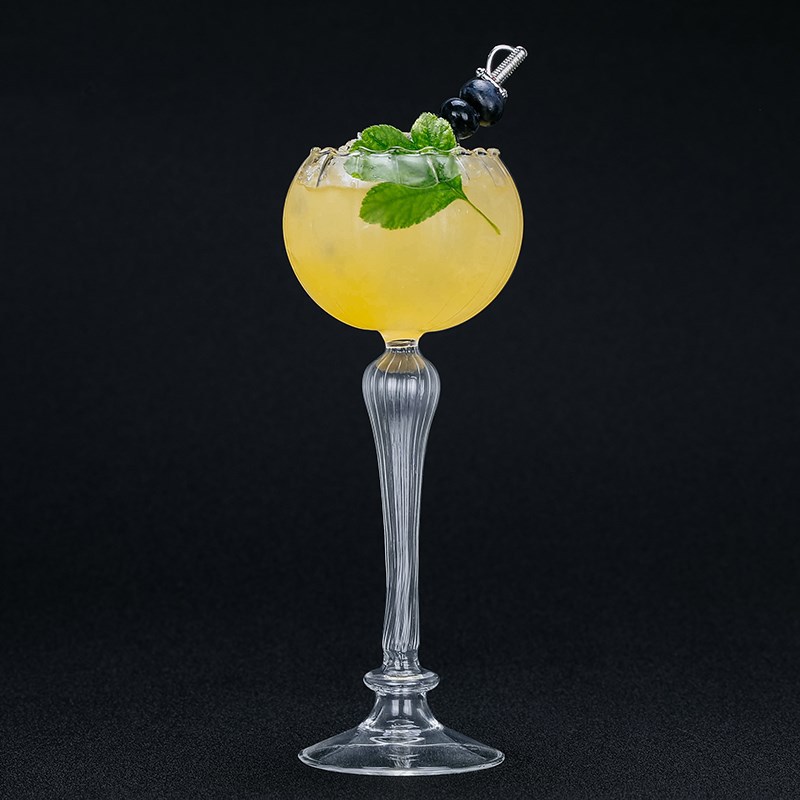 300ml pumpa form cocktail bägare glas personlighet juice glas genomskinligt vin champagne glas bar party drinkware