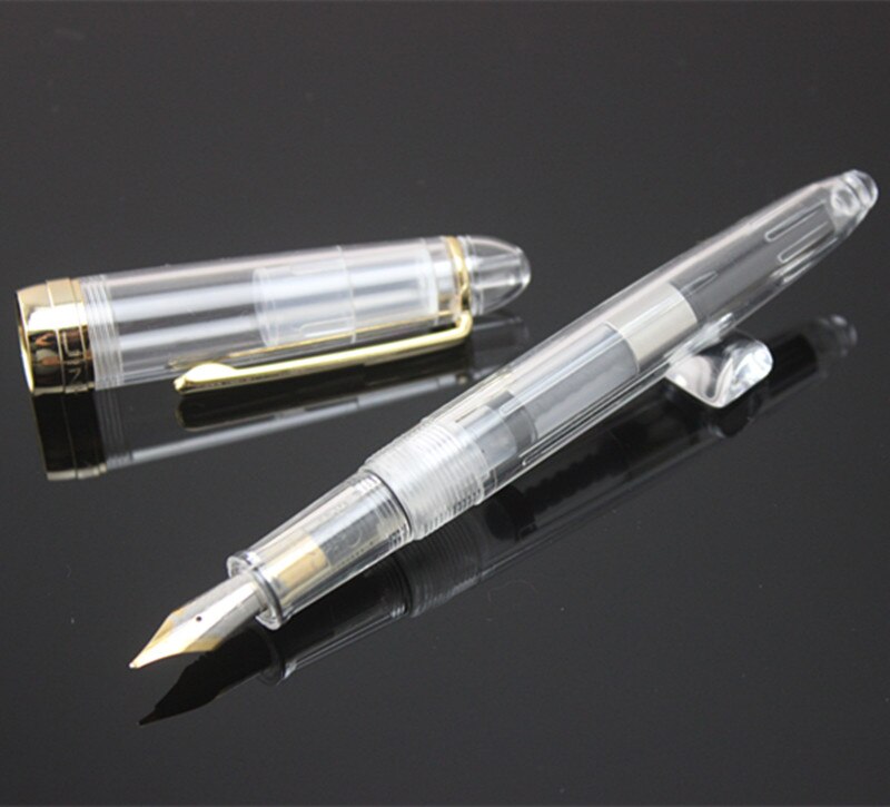 12 Colors Fountain Pen Jinhao 992 Series Medium 0.5 mm Nib pen replace ink student Calligraphy Business: T