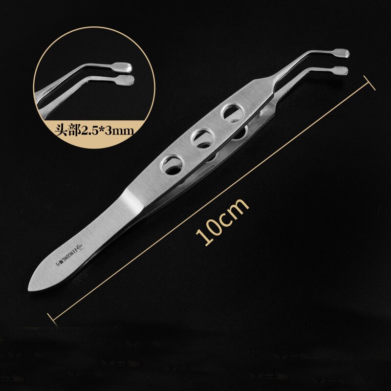 Pinza per pressacavo Meibomian spremere e girare la clip per palpebre strumenti oftalmologici blocco delle palpebre pinza per massaggio