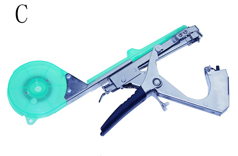 Koppelverkoop Machine Plant Tuin Plant Bundel Tapetool Tapener Met 12 Rolls Van Tape, Gebruikt Voor Groenten, Druiven, tomaten, Komkommers: C