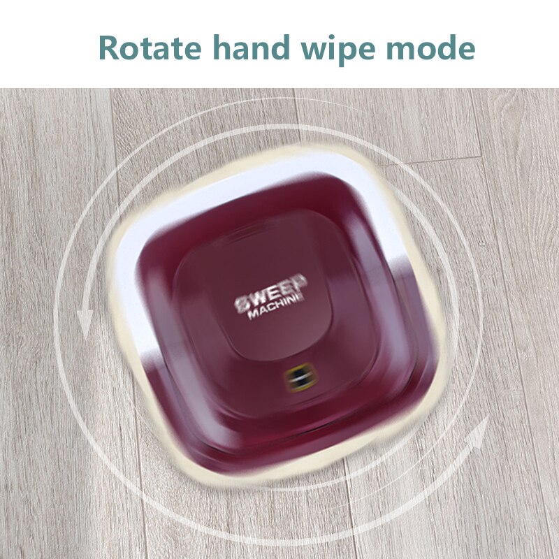 Mopa-Mini Robot aspirador automático para el hogar, 1 Uds., paño de mopa, barrido inteligente de polvo, succión, carga USB, almohadillas de limpieza
