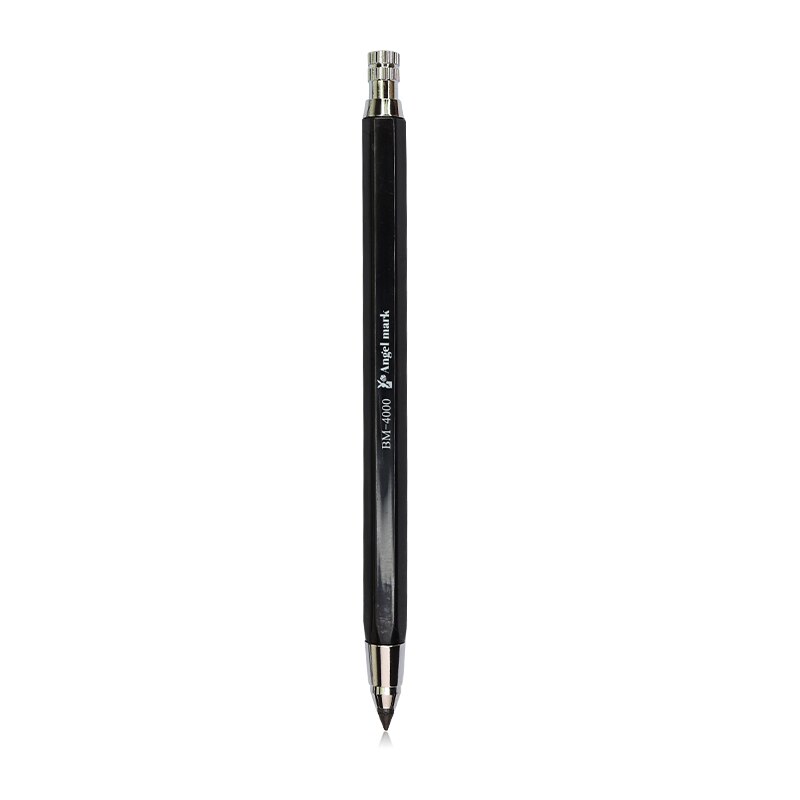 2.0/4.0mm Mechanical/Automatic Charcoal Pencil Graphite Lead/Refills/Core Replaceable HB/2B/4B/6B/8B/10B/12B Sketch Stationery: 4.0-1pcs black