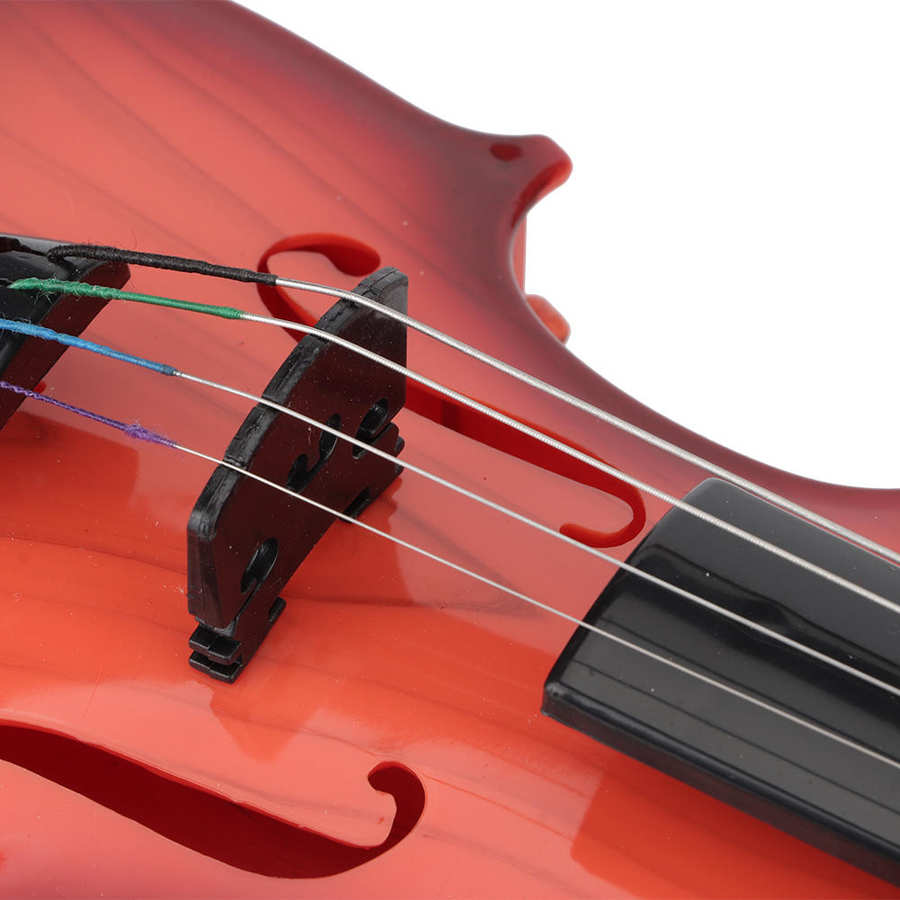 Pædagogisk simuleret børne akustisk violin legetøj justerbar streng musikalsk nybegynder udvikle instrument praksis børnelegetøj