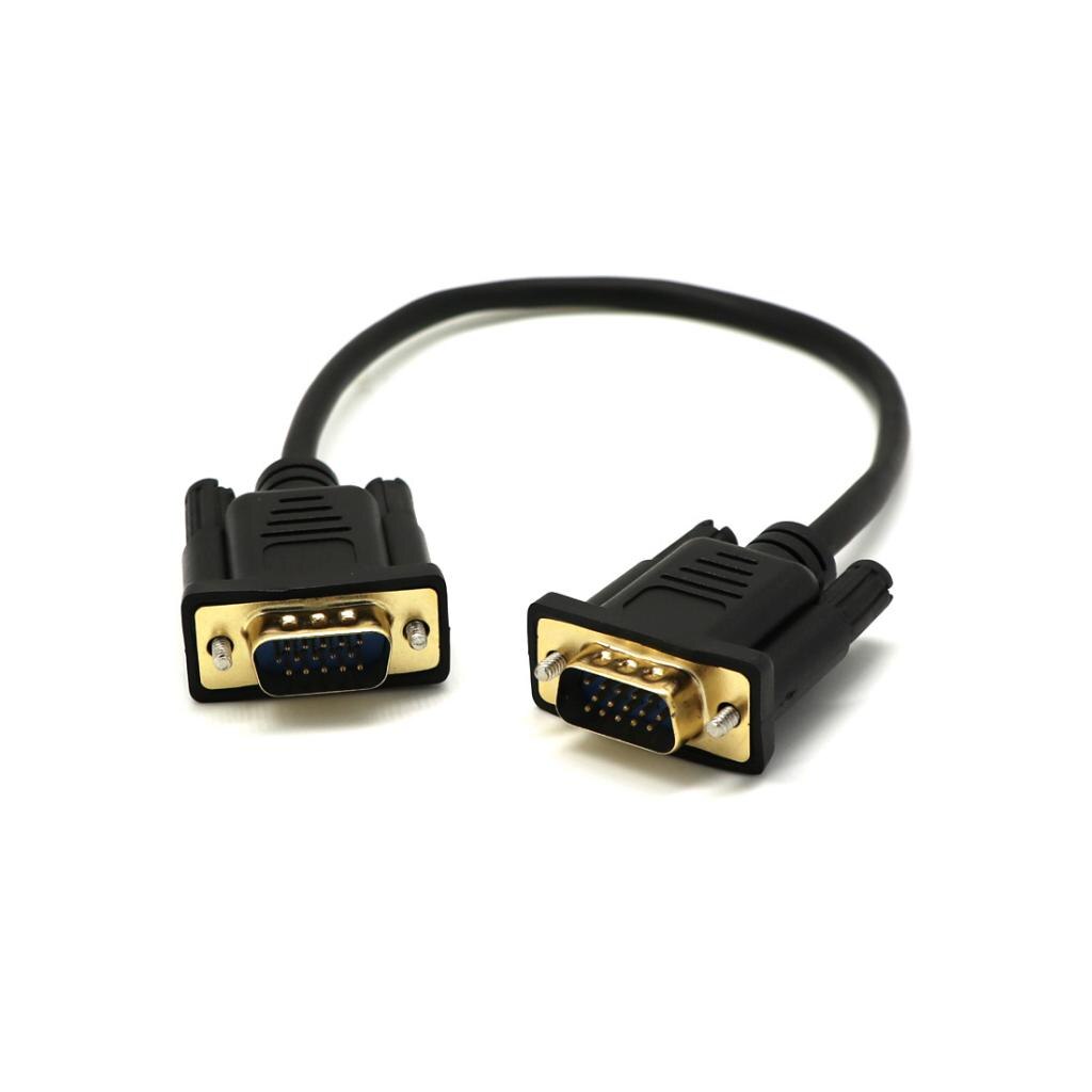 15Pin VGA Kurze Video Kabel Verlängerung Kabel Stecker-stecker für Monitor Verbindet PC oder laptop an den projektor LCD monitor