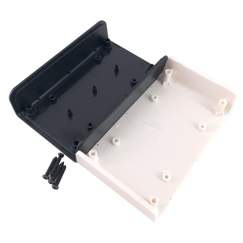 Boîtier plastique pour PCB électronique | Boîtier d'injection extrudé IP54 boîte de bricolage en plastique ABS 110*65*28mm pour PCB électronique 1 pièces/lot: A3(white-black)
