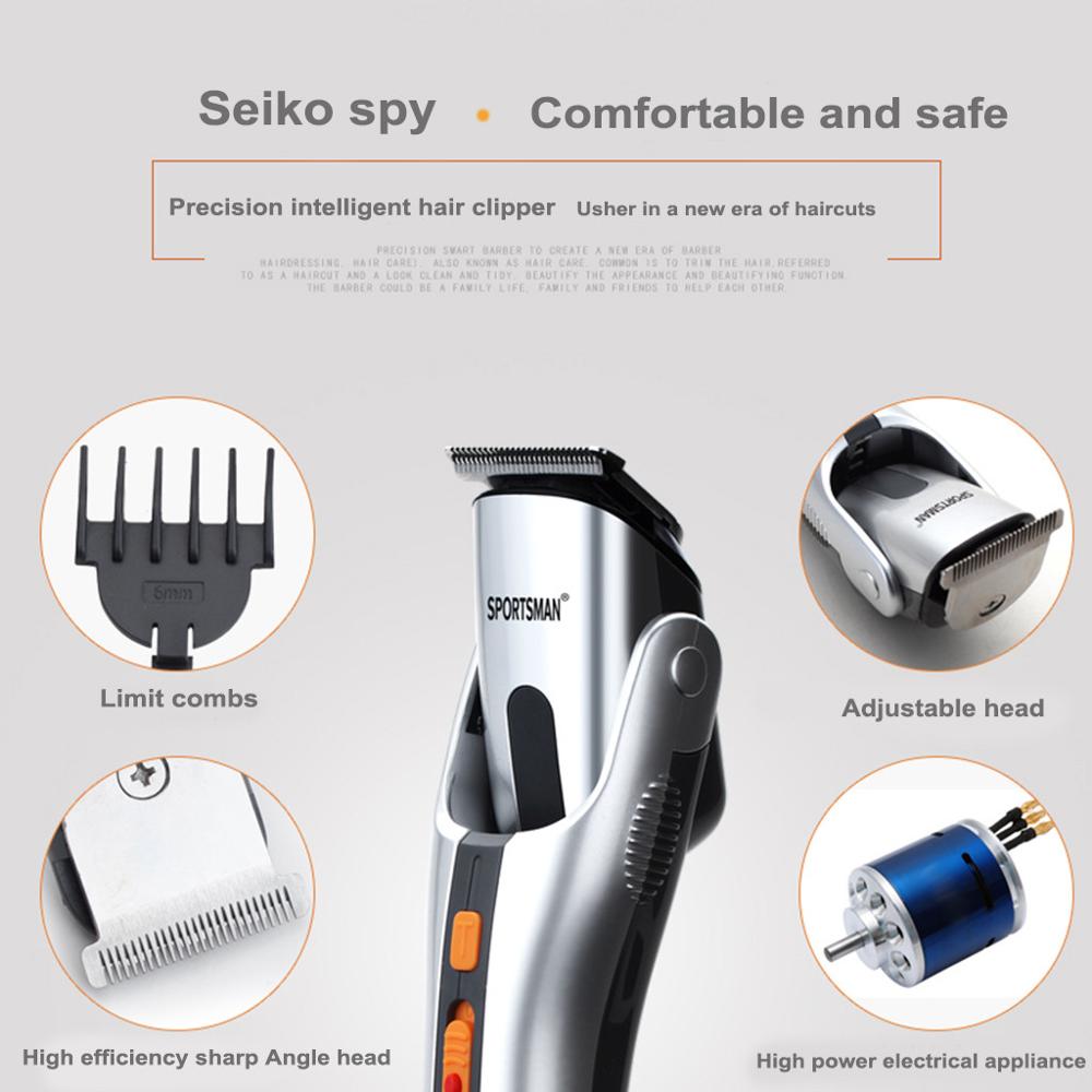 Hair Clippers Electric hair clipper razor Men's Hair Clipper Grooming Low Noise Clipper Titanium Ceramic Blade Adult Razor @30