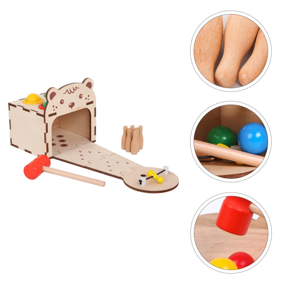 1 Set Duurzaam Twee In Een Tafel Speelgoed Nuttig Duurzaam Praktische Kinderen Speelbal Desktop Tafel Games Supply Voor Kids