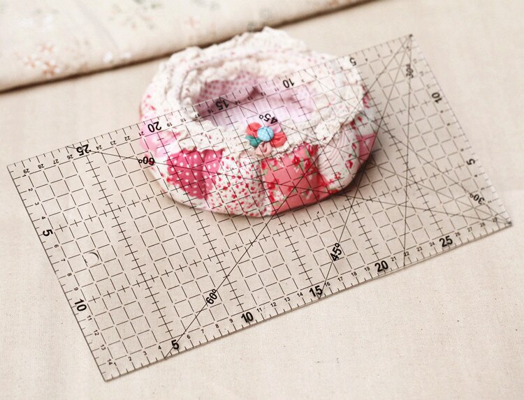 30 * 15cm patchwork ruler with thick 3mm amount DIY handmade quilt ruler tool