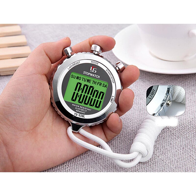 Stopwatch Timer Running Track Training Fitness Alarm Clock With Luminous Countdown Sports Meeting Timer Для Кухни Гаджеты Новые