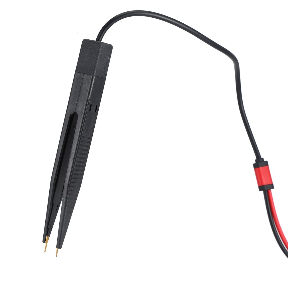 Multimeter Test Leads Capacity Tester Pen SMD Test Probe Lead Tweezers LCR Testing Tool for UNI-T/Victor/FLUKE Multimeter