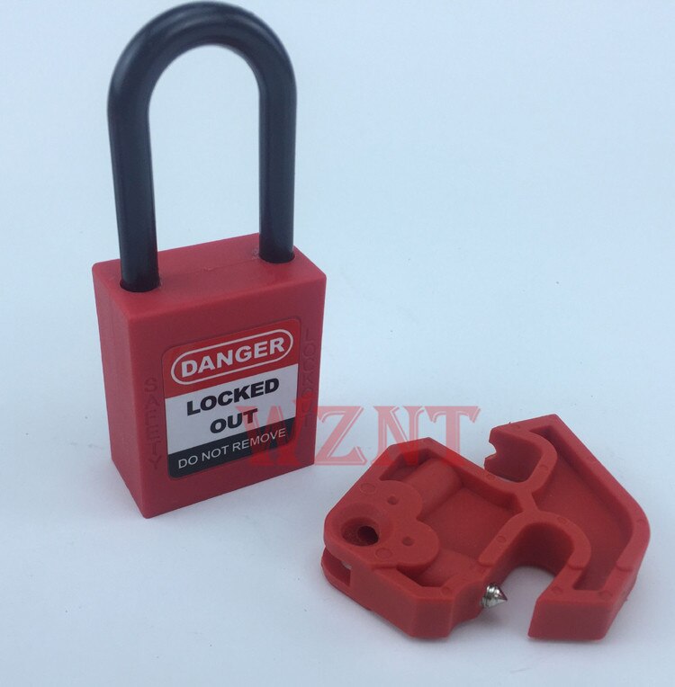 Multi Functional MCB Circuit breaker lock Safety Lockout Device: NT-L06 with padlock