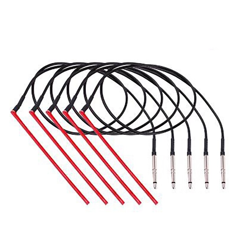 5Pcs Piezo Pickup Fishman Ultrathin Red Pickup for Ukulele Guitar Acoustic Musical Instrument Banjo Mandolin Accessories: Default Title
