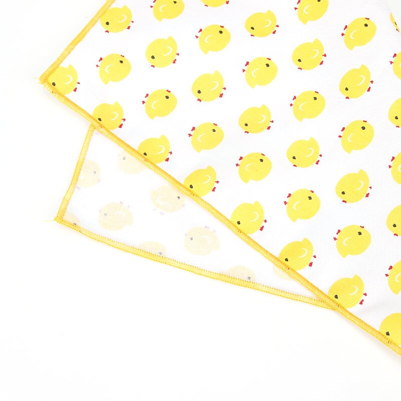Merk heren katoenen zakdoek dierenprint pochet voor mannen bruiloft borst handdoek pakken zakdoeken 25*25cm