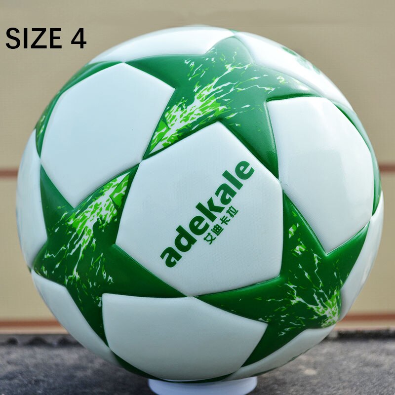 Glow In Dark Soccer Ball Seamless Wear Resistant Durable Training Ball Adults Kids Night Match Glowing Soccer Balls Size 5 4: 03 size 4