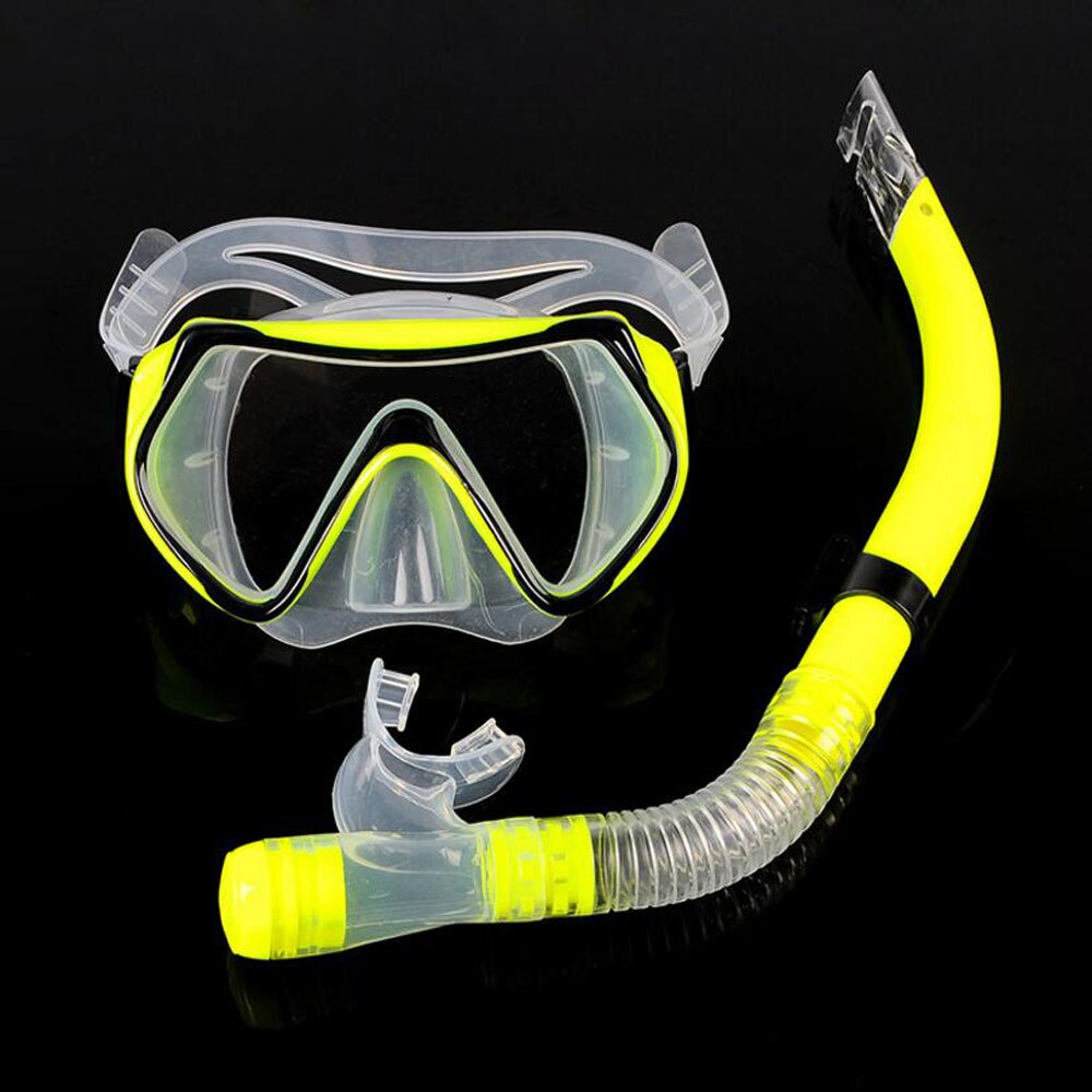 Diving Mask Full Face Snorkeling Mask Underwater Anti Fog Snorkeling Diving Mask Dry Snorkel Waterproof Swimming Equipment