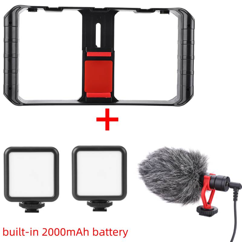 Ulanzi U-Rig Pro Smartphone Video Rig 3 Shoe Mounts Filmmaking Case Stabilizer Frame Stand phone bracket for iPhone Andriod