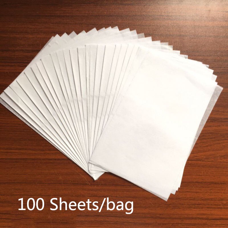 60-100sheets A5 Wrapping Paper Dot Print Tissue Paper Bookmark Wrapping Papers Floral Packaging DIY Jewelry Display: White