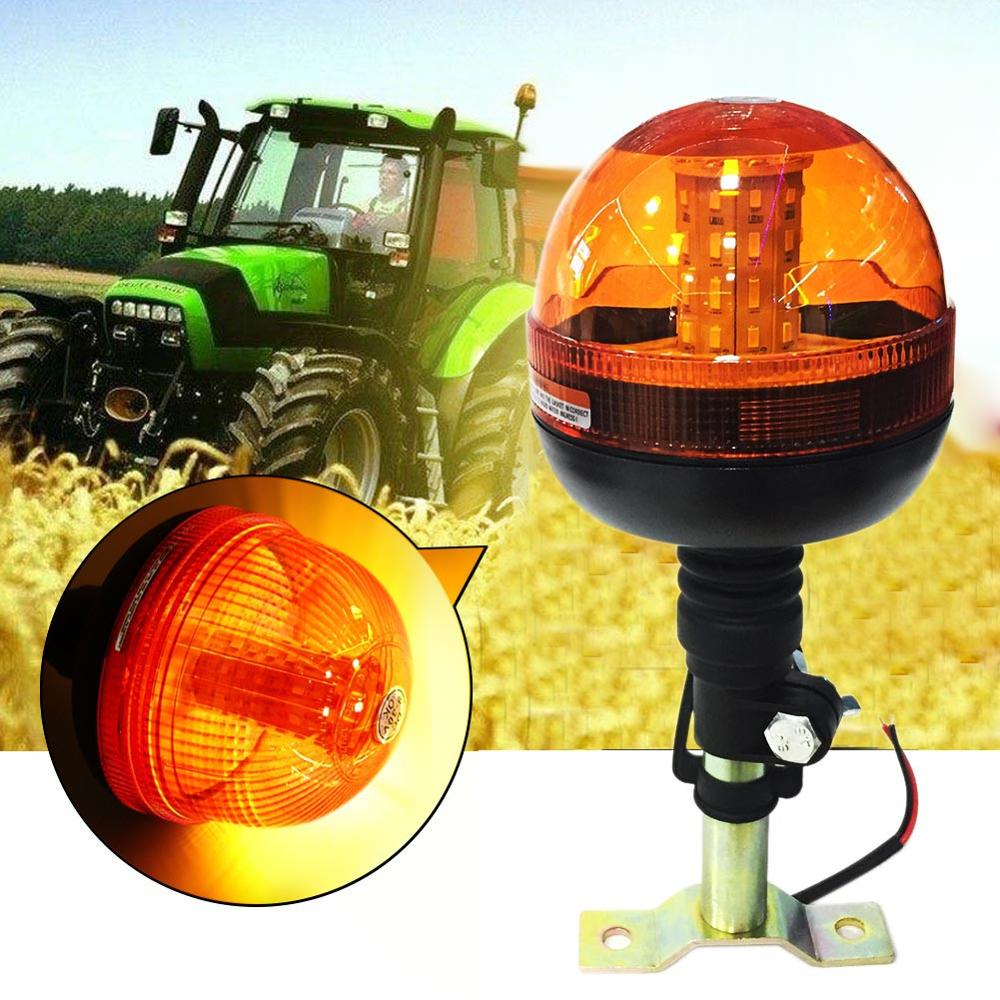 40 80 led nødadvarsel flash strobe roterende fyrtårn traktor lys motor rav trafik advarselslys til tåget snedag