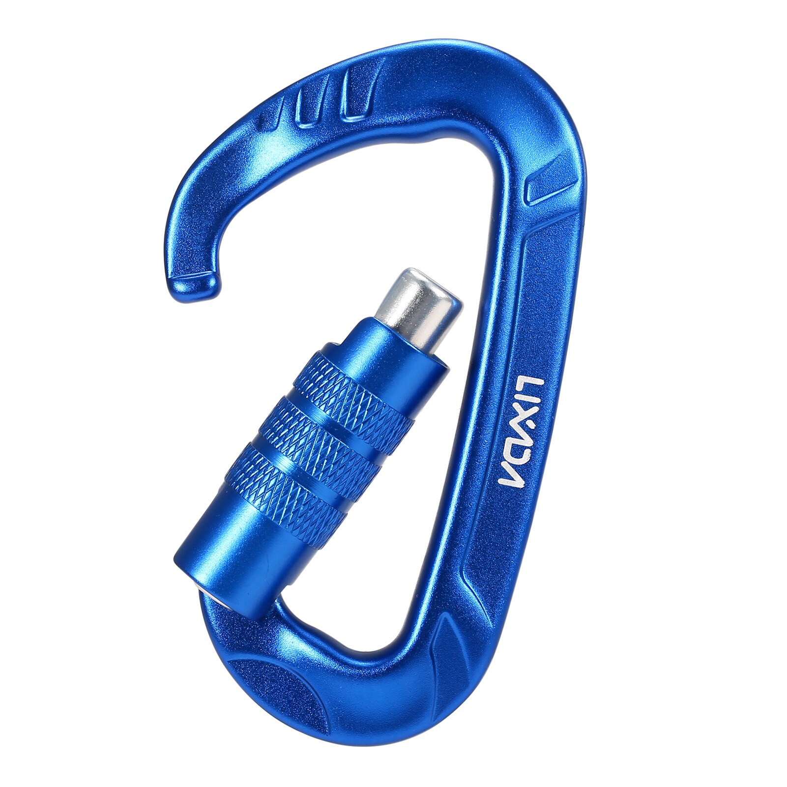 Mousqueton d'escalade en forme de D 25 KN en aluminium 7075 de qualité
