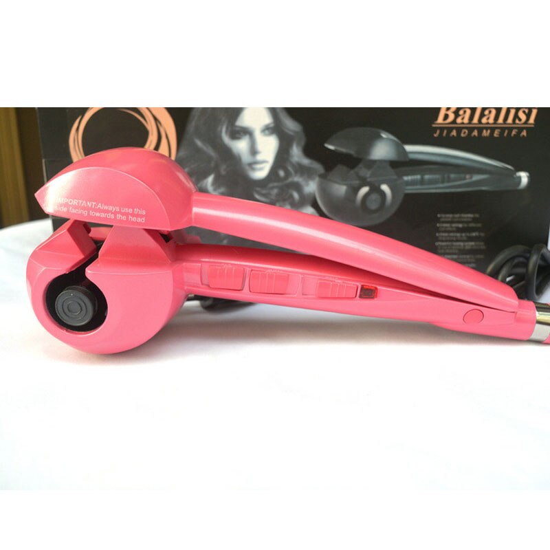 Rizador de pelo automático para mujer, rollo de Caracol eléctrico, artefacto para cabello rizado, herramientas de estilismo de cabello mágico