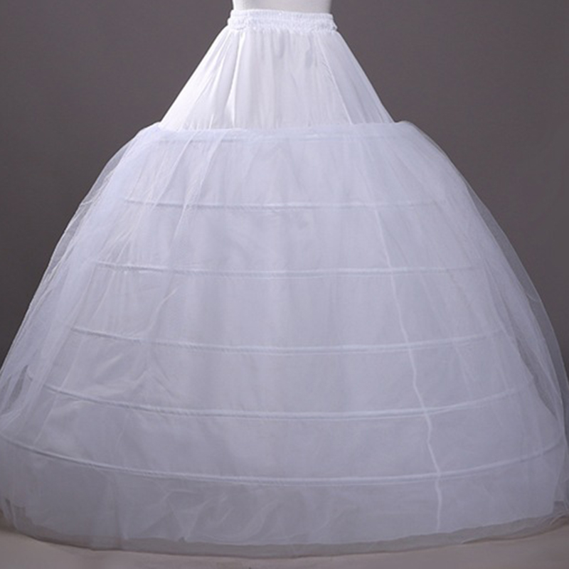 DongCMY Unterröcke Treiben für Ball weiße farbe Hochzeit Kleider Unterrock Braut Zubehör Braut Krinolinen