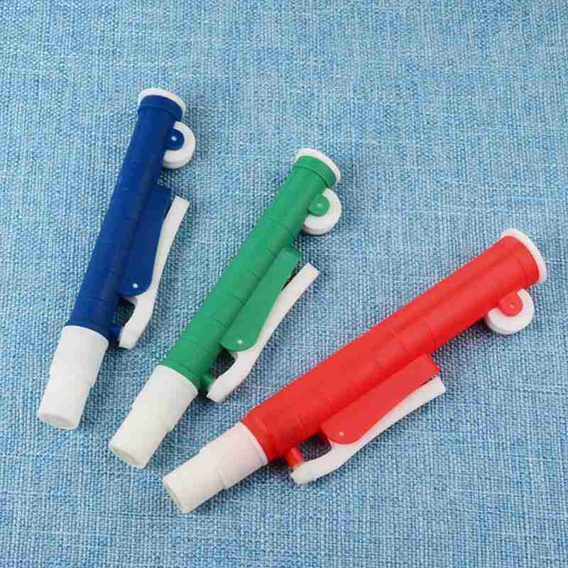 Manual Assistant Pipettor Single Channel Volume Micro Pipettes Lab Transfer Pipette Aspirator for 2/10/25ml
