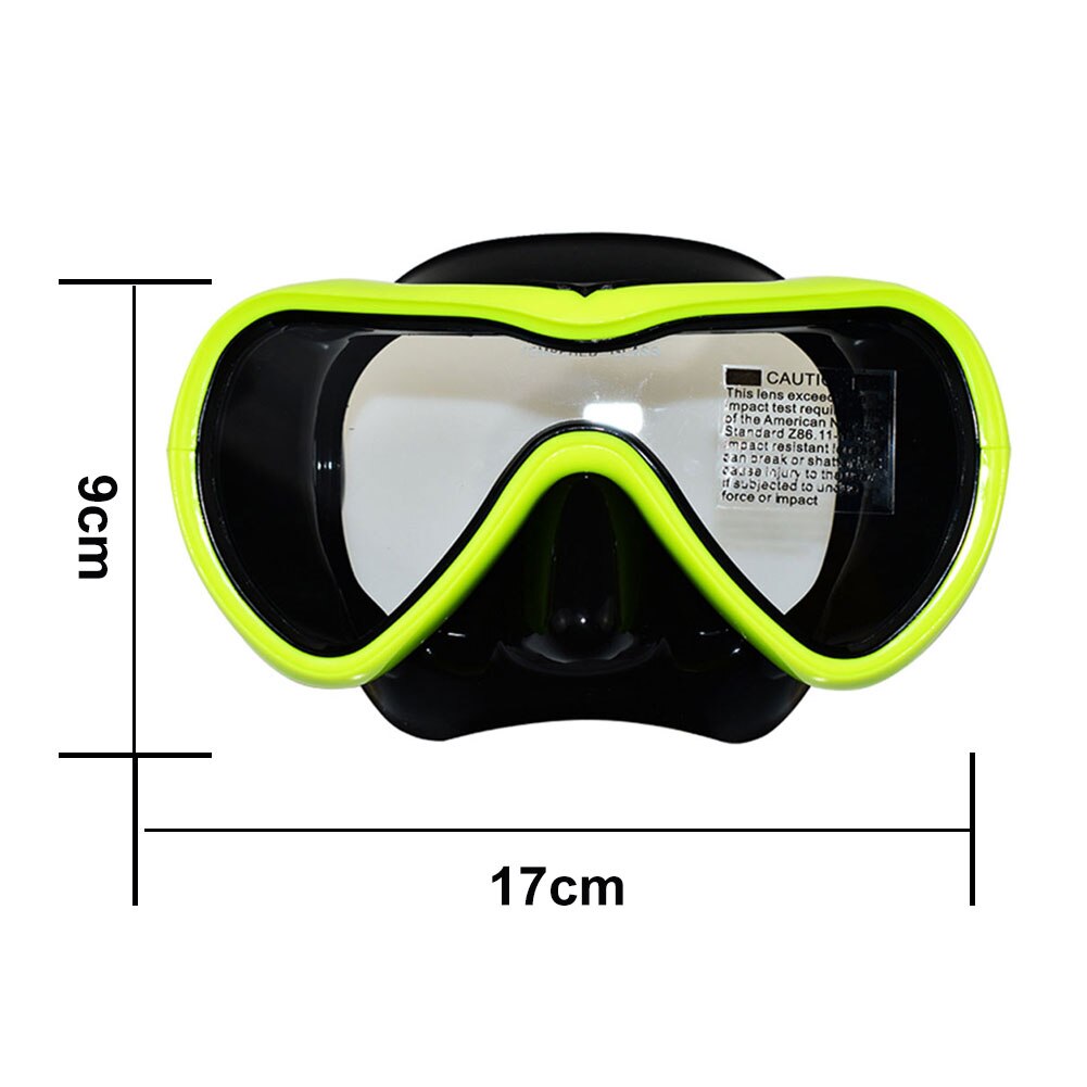 Swimming Goggles - Anti-Fog, High Clear, Comfortable Silicone - Adult Snorkeling Diving Glasses