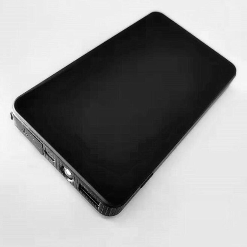 Mobiele Telefoon Opladen Auto Nood Starter 12V Batterij Mobiele Voeding Met Auto Rescue Starter 10000 Mah Jump Starter: Black