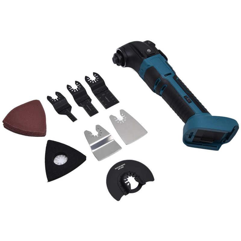 21V Lithium Battery Oscillating Tool 6 Levels Adjustable Multifunctional Power Trimmer Kit