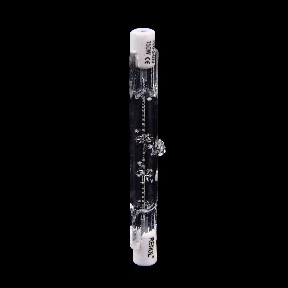 AC 220V R7s Halogen Bulb 150W 500W Halogen Lamp J78 78mm J118 118mm Double Ended Linear R7s Halogen Light Bulb Warm White