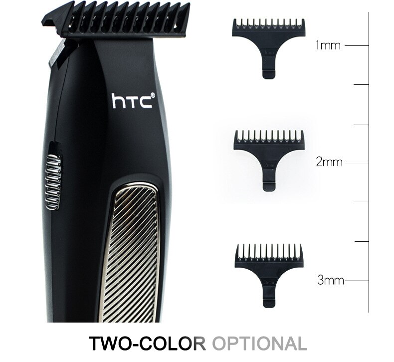 HTC AT-229 Oil Head Electric Clippers Carving Retro Hair Razor Rechargeable USB Shaver Cordless Haircut Household Hair Trimmer