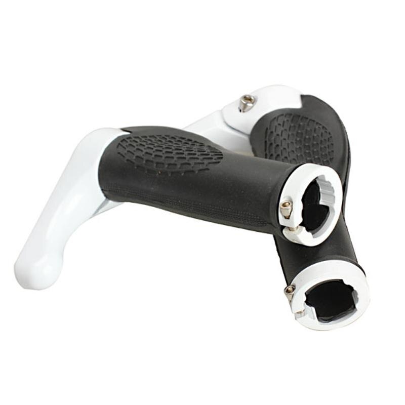 Cycling Lock-On Handlebar Ergonomic Anti-Skid Rubber Grips Bicycles Bike Bar Ends Multicolor 3D Aluminum MTB Road Cycling Parts